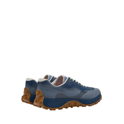 Drift Trail Men's Flat Lace-Up Sneakers - Blue