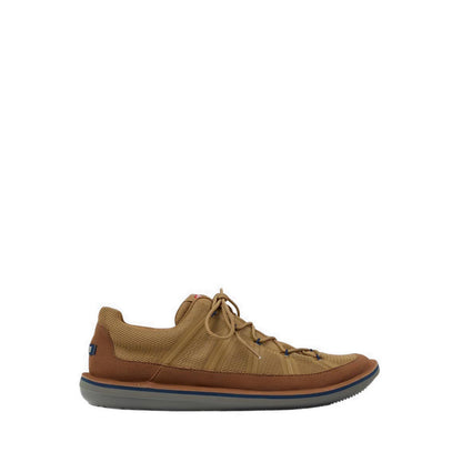 Beetle Men's Flat Lace-Up Sneakers - Brown