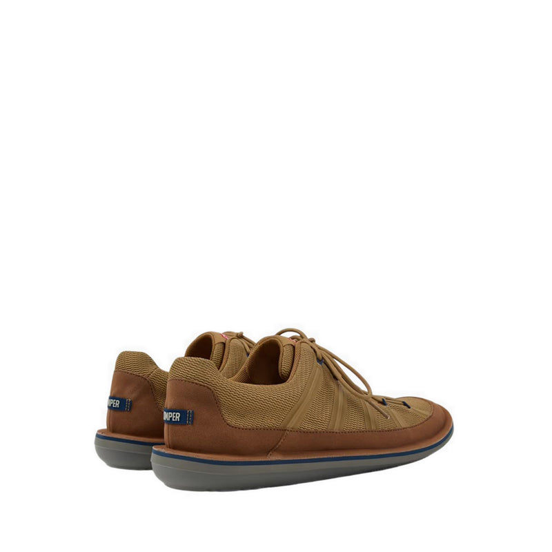 Beetle Men's Flat Lace-Up Sneakers - Brown