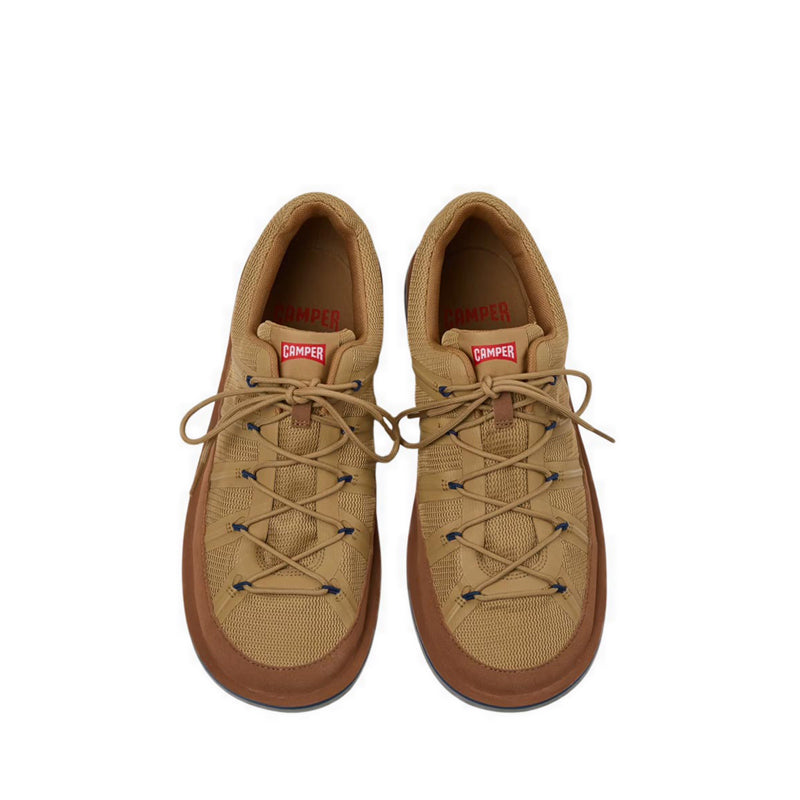 Beetle Men's Flat Lace-Up Sneakers - Brown