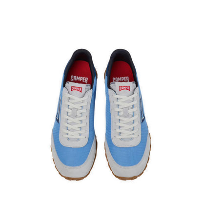 Drift Walk Men's Flat Lace-Up Sneakers - Blue