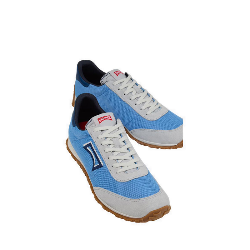 Drift Walk Men's Flat Lace-Up Sneakers - Blue