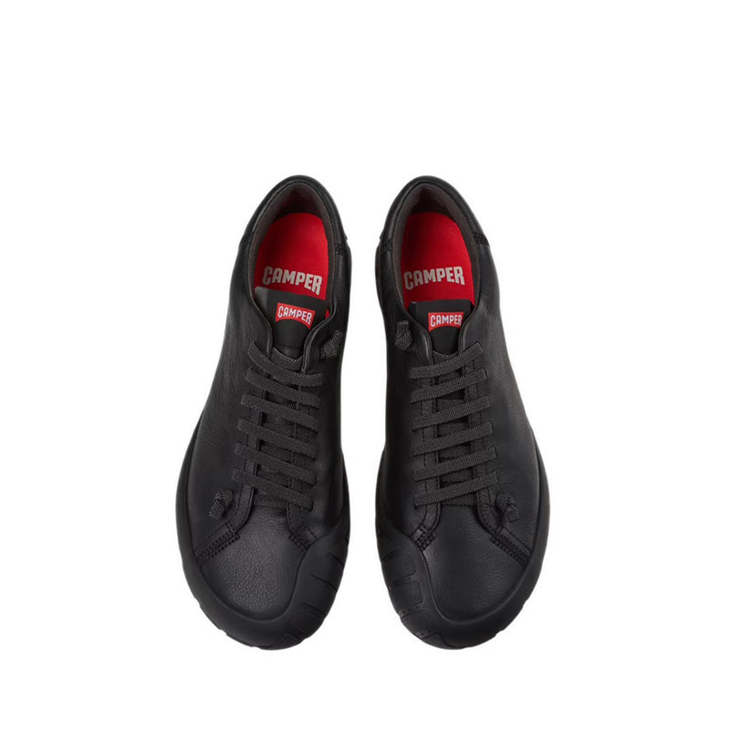 Peu Path Men's Flat Lace-Up Sneakers - Black