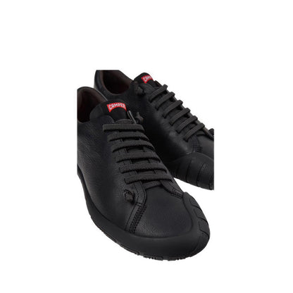 Peu Path Men's Flat Lace-Up Sneakers - Black