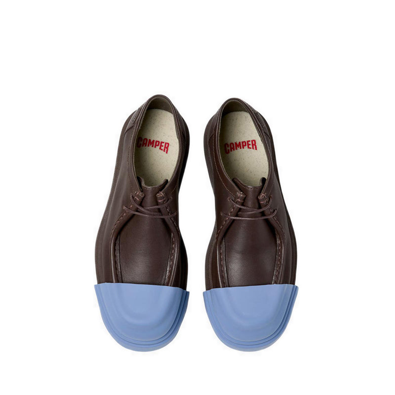 Junction Women Flat Lace-Up Shoes - Brown