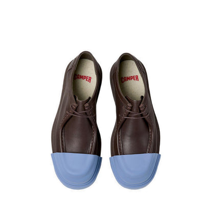 Junction Women Flat Lace-Up Shoes - Brown