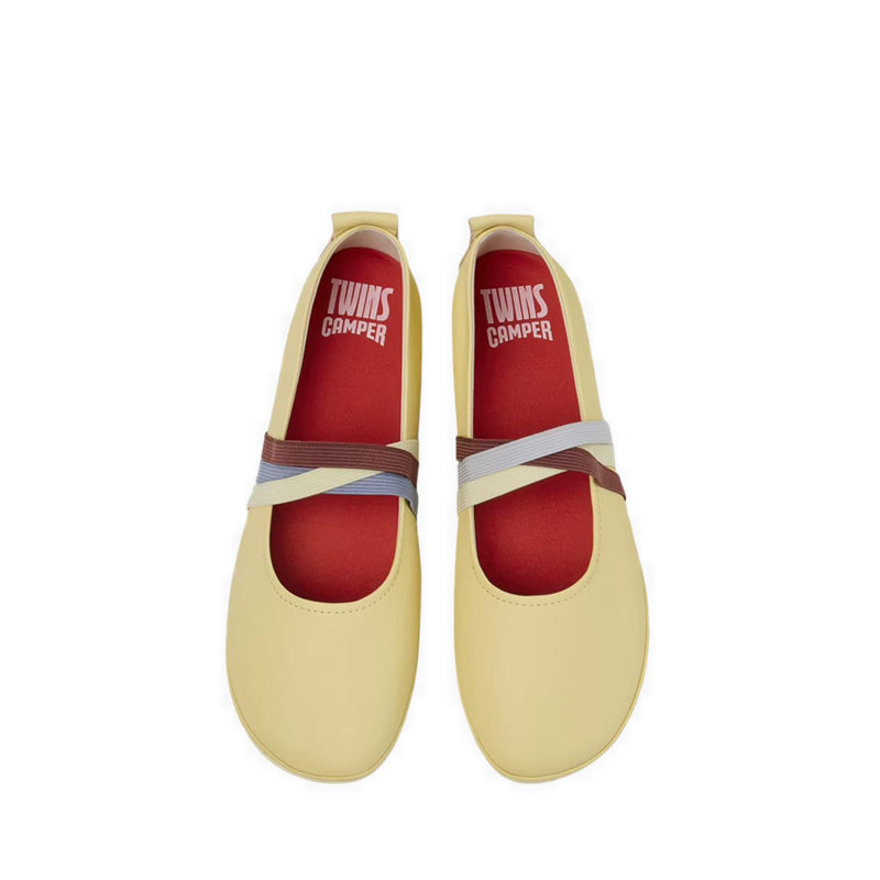 Right Nina Women's Flat Slip-on Shoes - Yellow