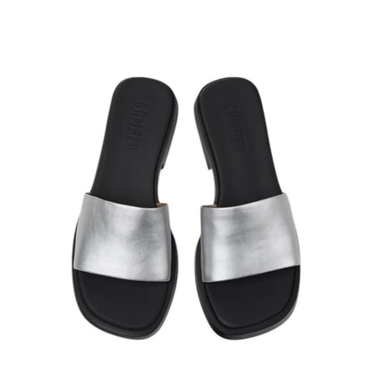 Camper Dana Rebound Silver Women's Sandals