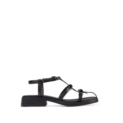Dana Ultrasoft Black Women's Sandals