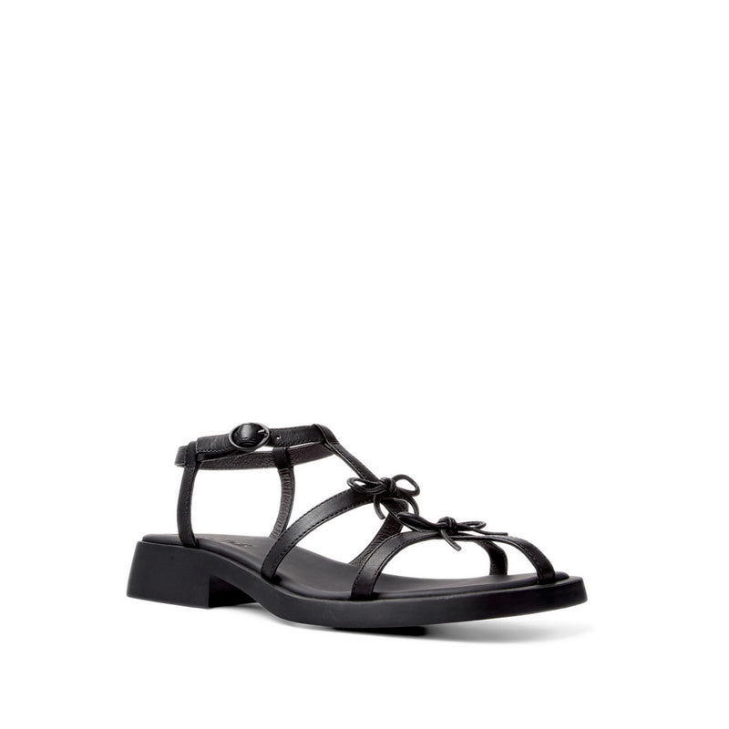 Dana Ultrasoft Black Women's Sandals