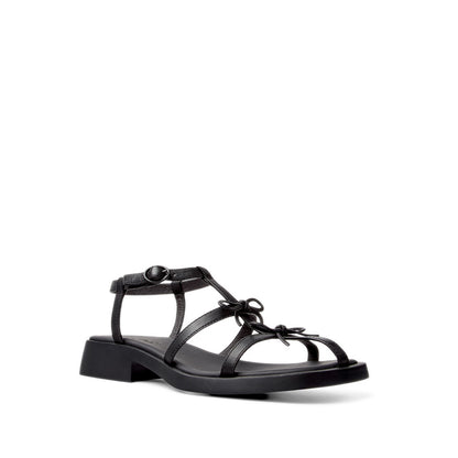 Dana Ultrasoft Black Women's Sandals