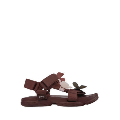 Karst Sandal Women's Flat Slip-on Sandals - Burgundy