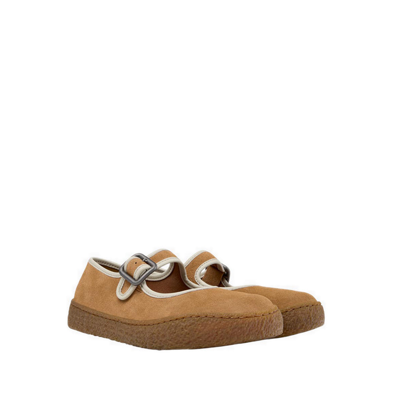 Peu Terreno Women Flat Slip-On Shoes - Brown