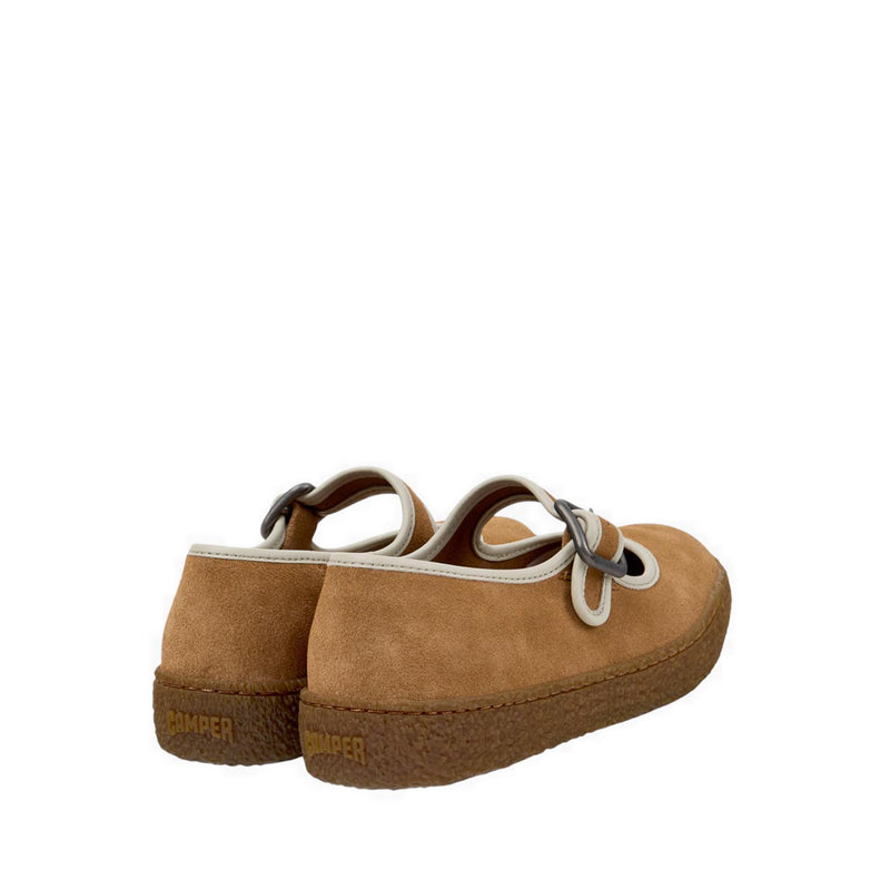 Peu Terreno Women Flat Slip-On Shoes - Brown