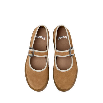 Peu Terreno Women Flat Slip-On Shoes - Brown
