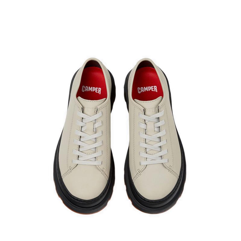 Brutus Women Flat Lace-Up Shoes - White