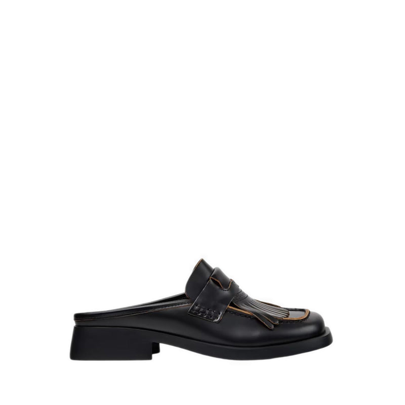 Donna Women's Flat Slip-on Sandals - Black