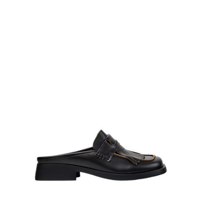 Donna Women's Flat Slip-on Sandals - Black