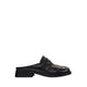 Donna Women's Flat Slip-on Sandals - Black