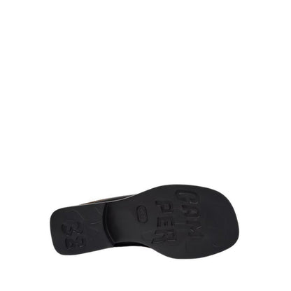 Donna Women's Flat Slip-on Sandals - Black