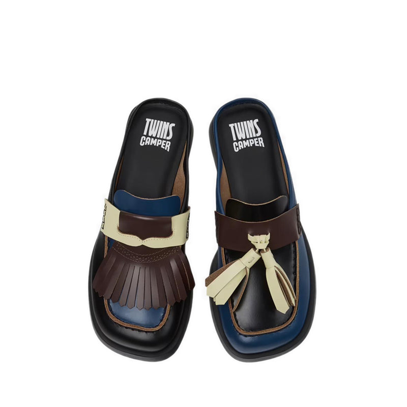 Donna Women's Flat Slip-on Sandals - Multicolor