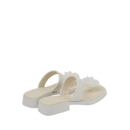 Dana Women's Flat Sandals - White