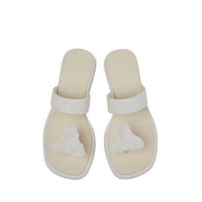 Dana Women's Flat Sandals - White