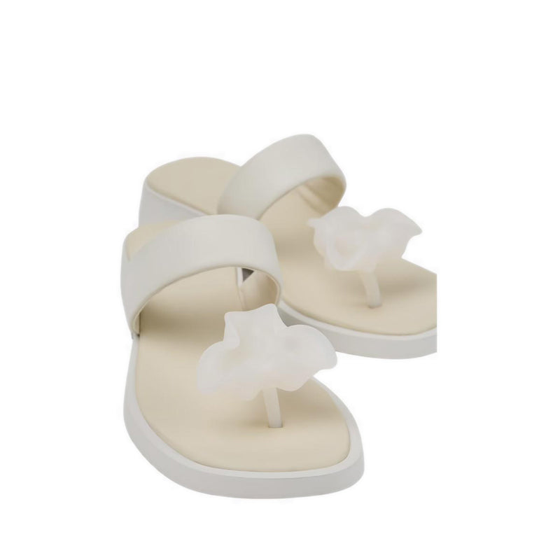 Dana Women's Flat Sandals - White