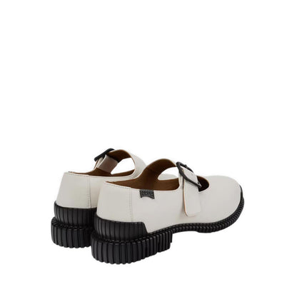Pix Women's Flat Slip-on Shoes - White