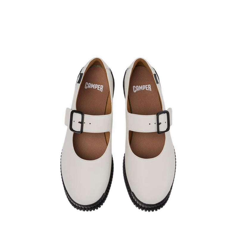 Pix Women's Flat Slip-on Shoes - White