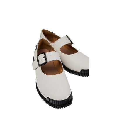Pix Women's Flat Slip-on Shoes - White