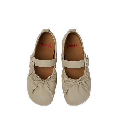 Wabi Women's Flat Slip-on Shoes - Beige