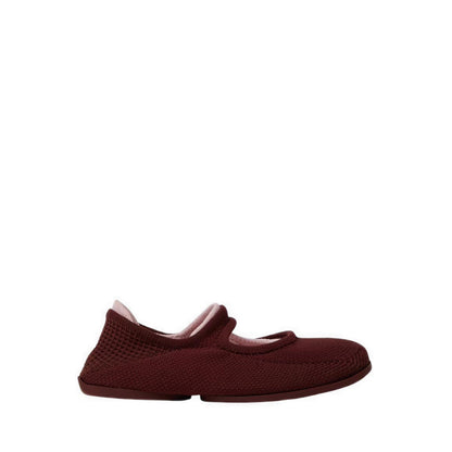 Right Niko Women's Flat Slip-on Shoes - Burgundy