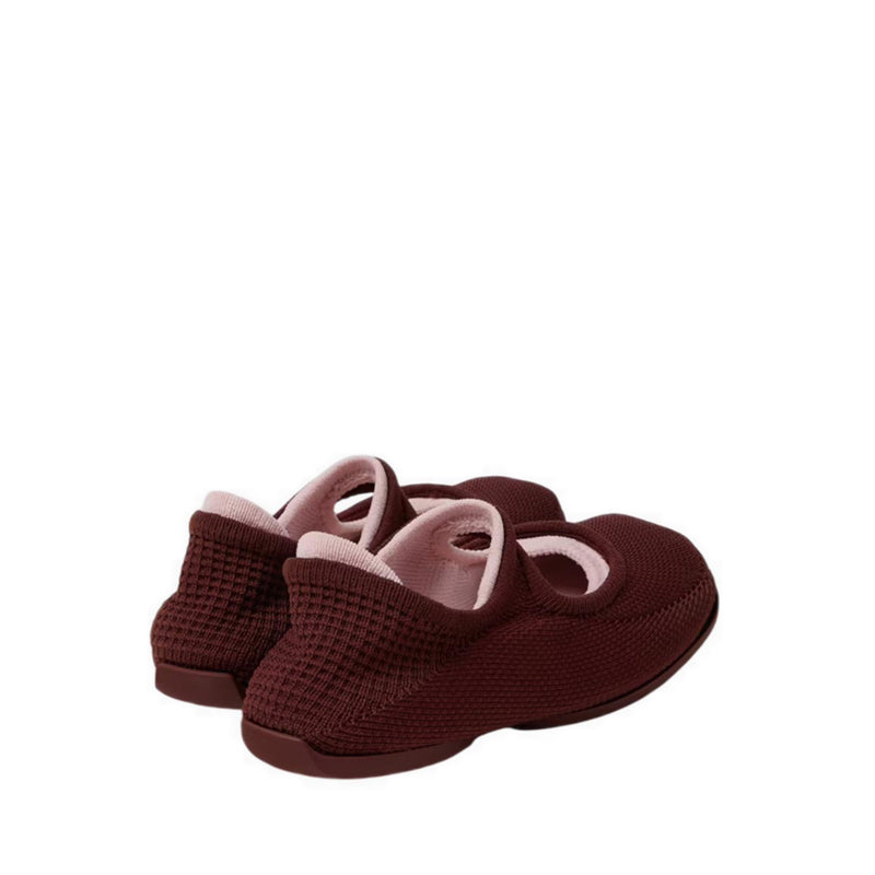 Right Niko Women's Flat Slip-on Shoes - Burgundy