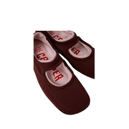 Right Niko Women's Flat Slip-on Shoes - Burgundy