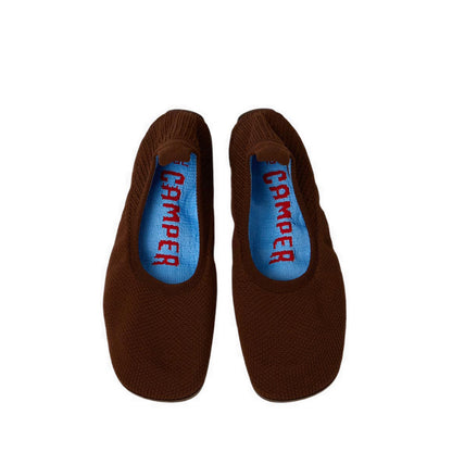 Right Niko Women's Flat Slip-on Shoes - Brown