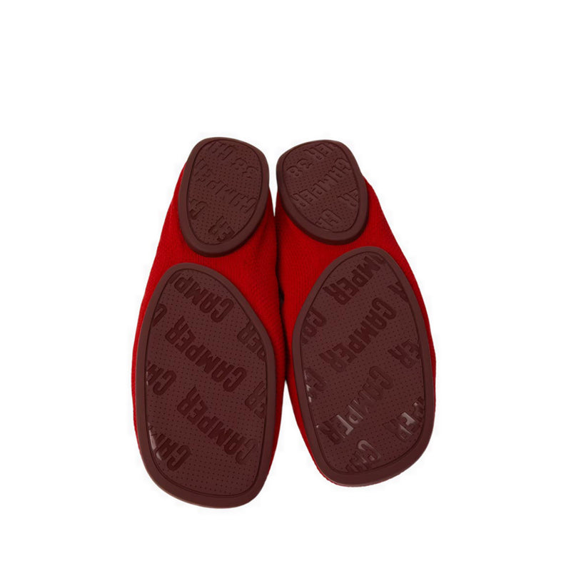Right Niko Women's Flat Slip-on Shoes - Red