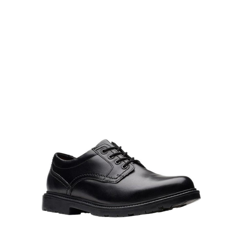 Lane Stride Black Leather
