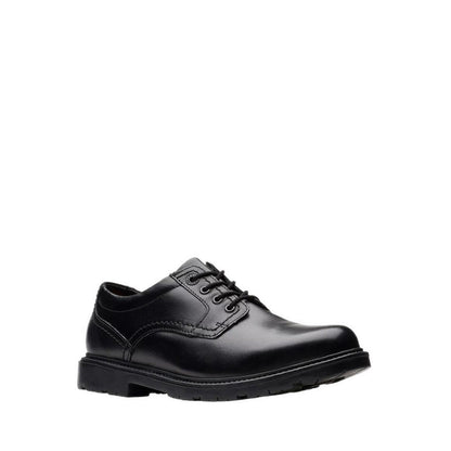 Lane Stride Black Leather