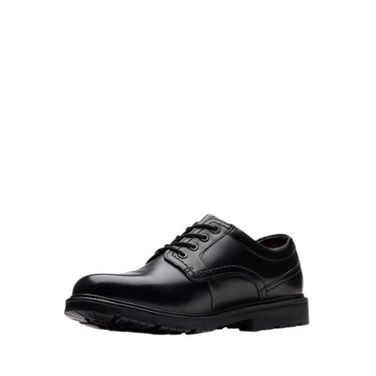 Lane Stride Black Leather