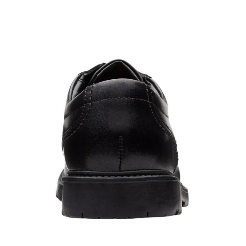 Lane Stride Black Leather
