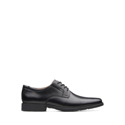 Tilden Plain Black Leather