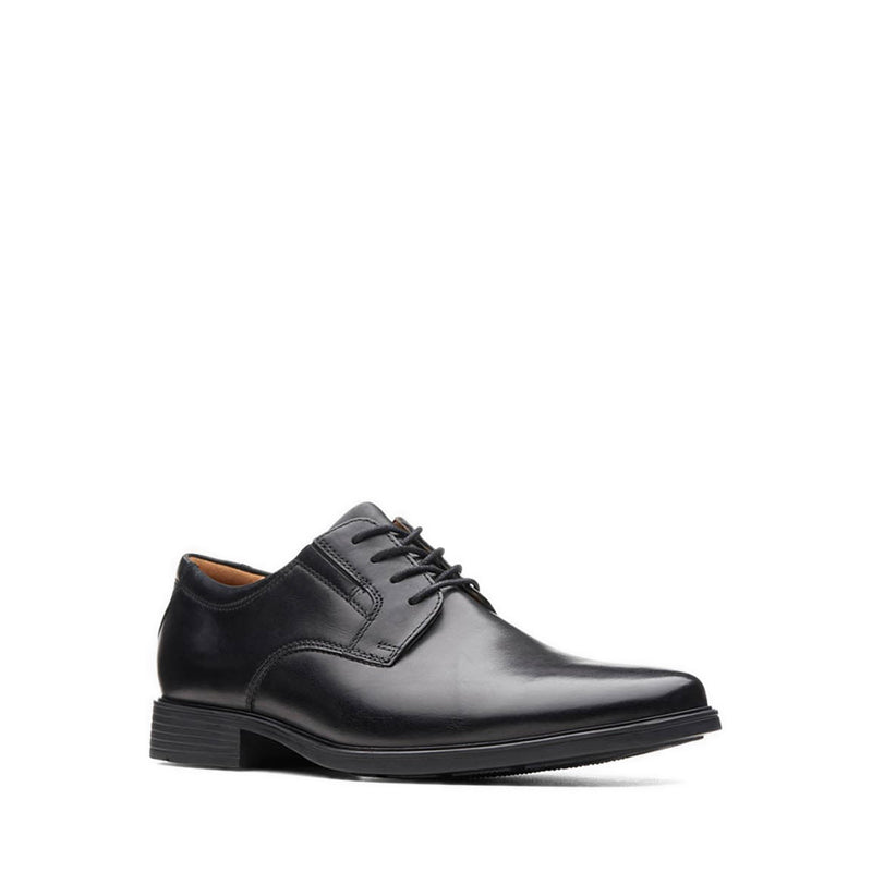 Tilden Plain Black Leather