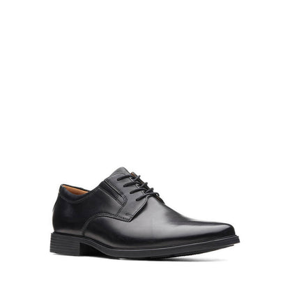 Tilden Plain Black Leather