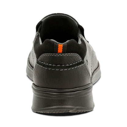 Cotrell Step Black Oily Leather