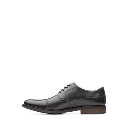 Men's Becken Cap - Black Leather