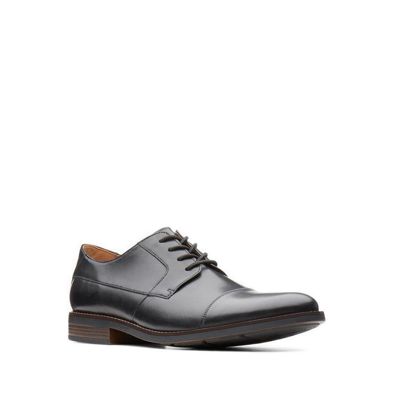 Men's Becken Cap - Black Leather