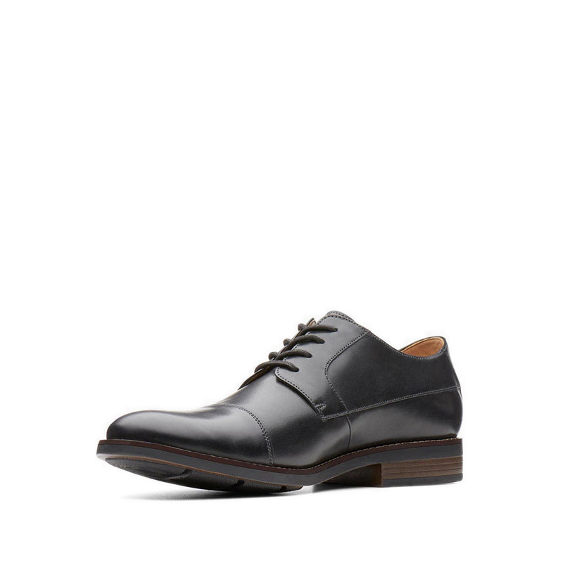 Men's Becken Cap - Black Leather