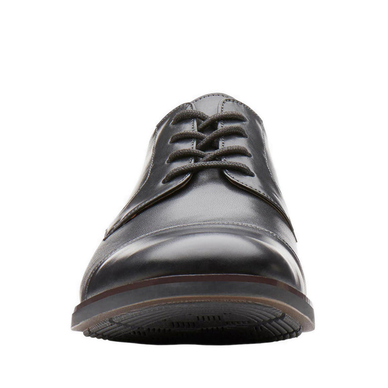 Men's Becken Cap - Black Leather