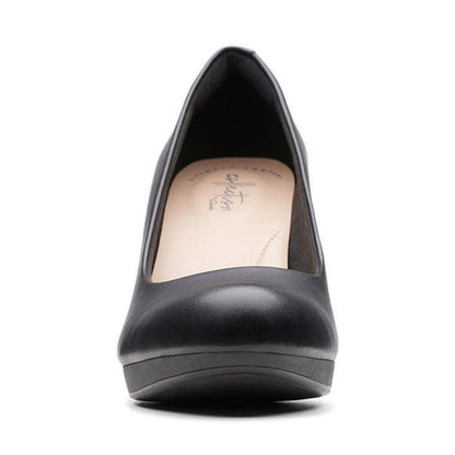 Adriel Viola Black Leather